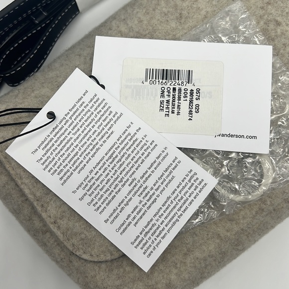 JW ANDERSON NEW Medium Anchor Bag-Felt Shoulder Bag - Picture 13 of 16